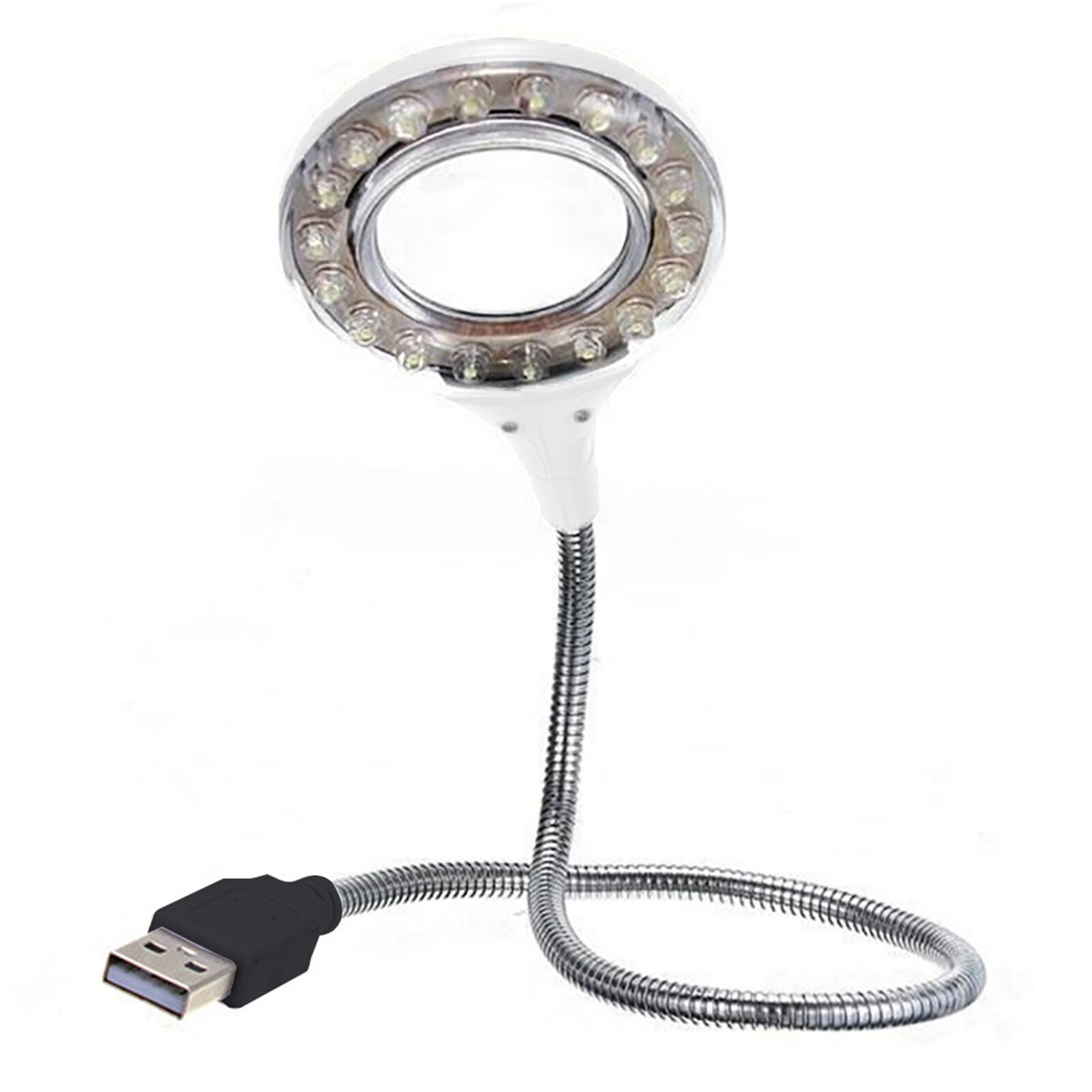 18 LEDs Game Playing Keyboard USB Connection Laptops Angle Adjustable Mini Eye Caring Free Bend Portable Reading Lamp